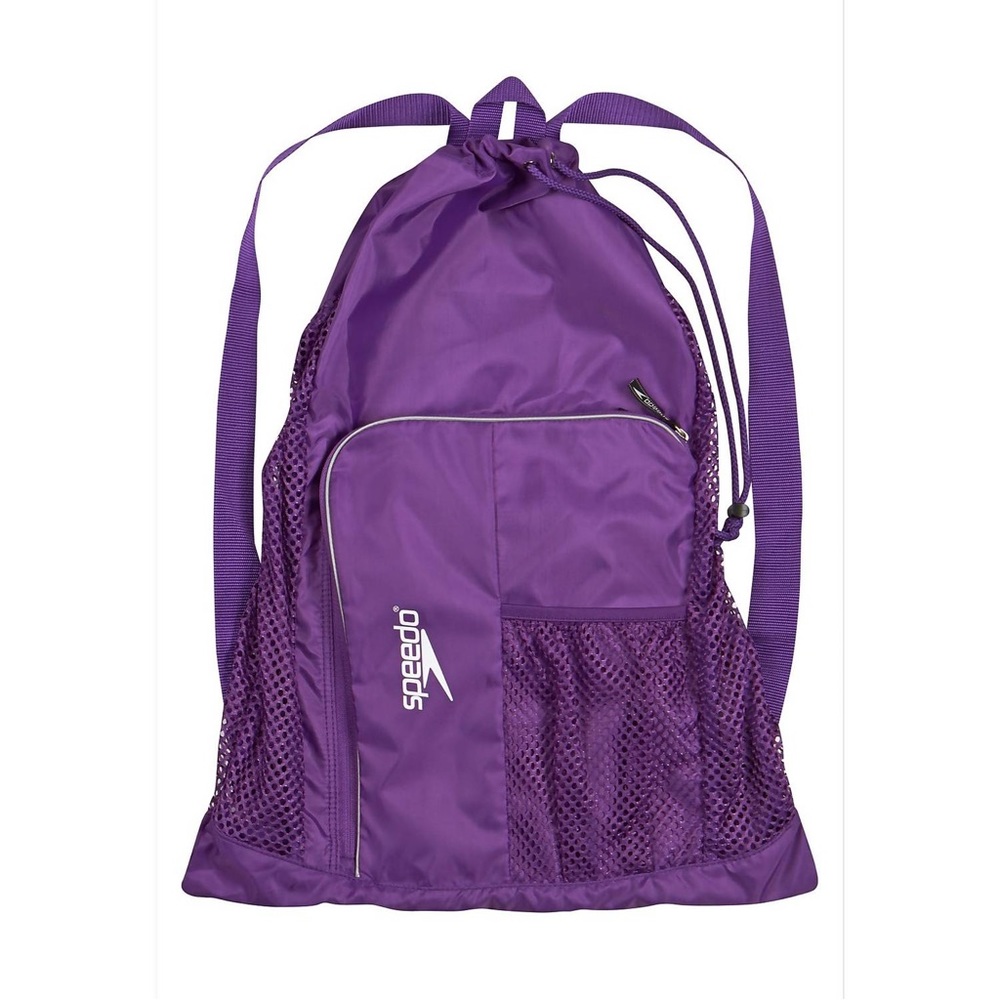 Speedo-Deluxe Ventilator Mesh Equipment Bag NWT purple